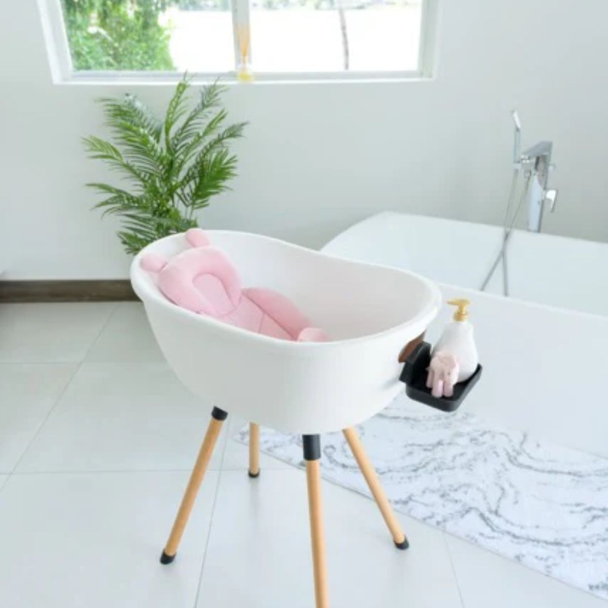 Babu Bath Babu Pillow - Petal Pink
