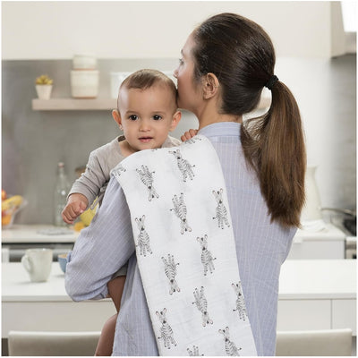 Cueiro Swaddles 4 Peças Aden + Anais Animais da Floresta