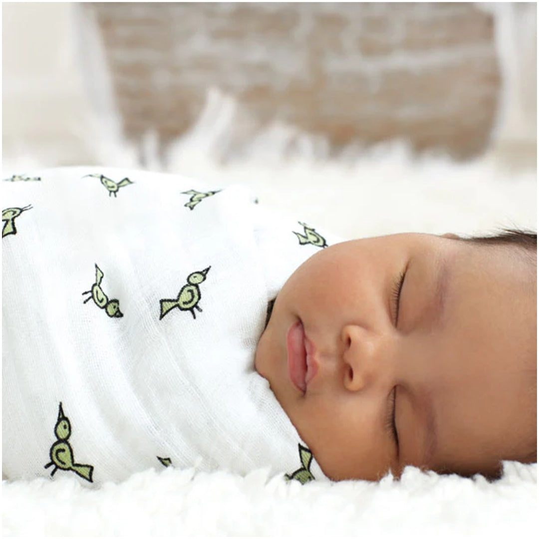 Aden + Anais - 4 Pk Swaddles Musselina, Jungle Jam Clássico