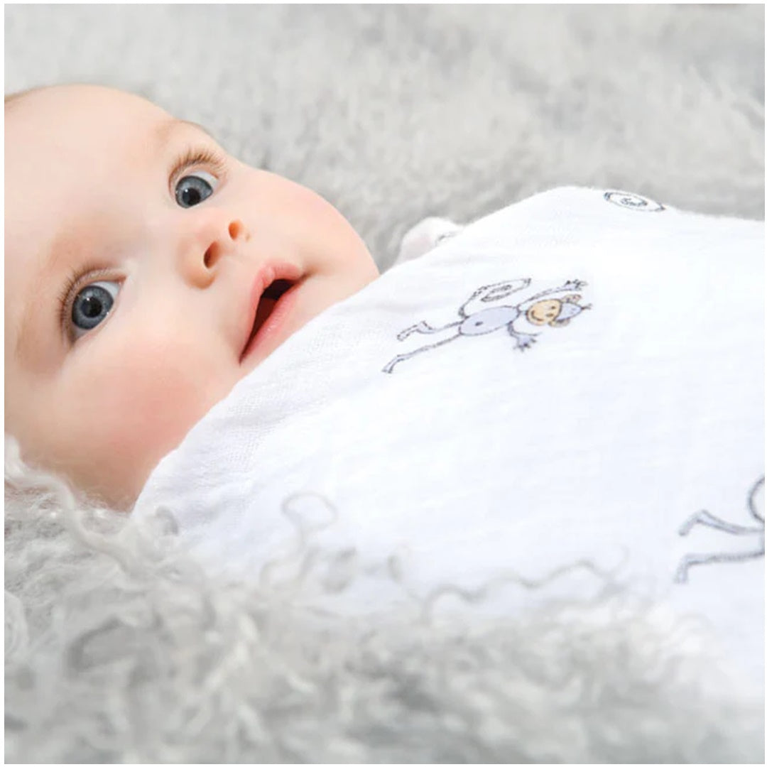 Aden + Anais - 4 Pk Swaddles Musselina, Jungle Jam Clássico