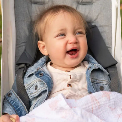 Aden + Anais - Pacote com 4 Mantas de Algodão Musselina Essenciais, Estampa Floral Campestre