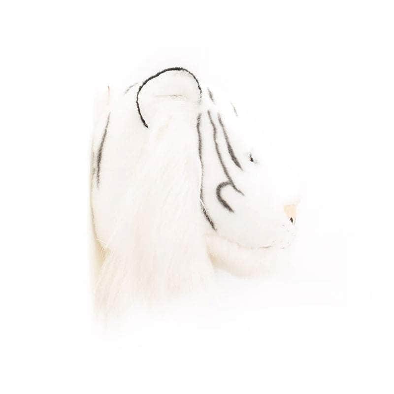 Albert The White Tiger Soft Plush Wall Decoration