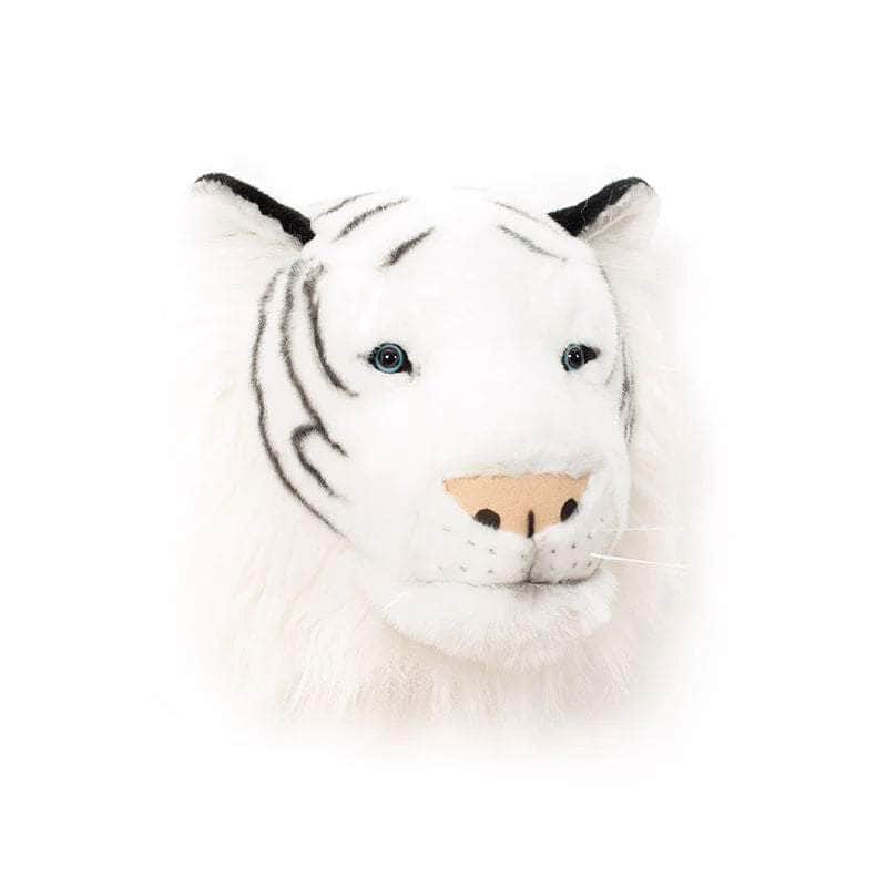 Albert The White Tiger Soft Plush Wall Decoration