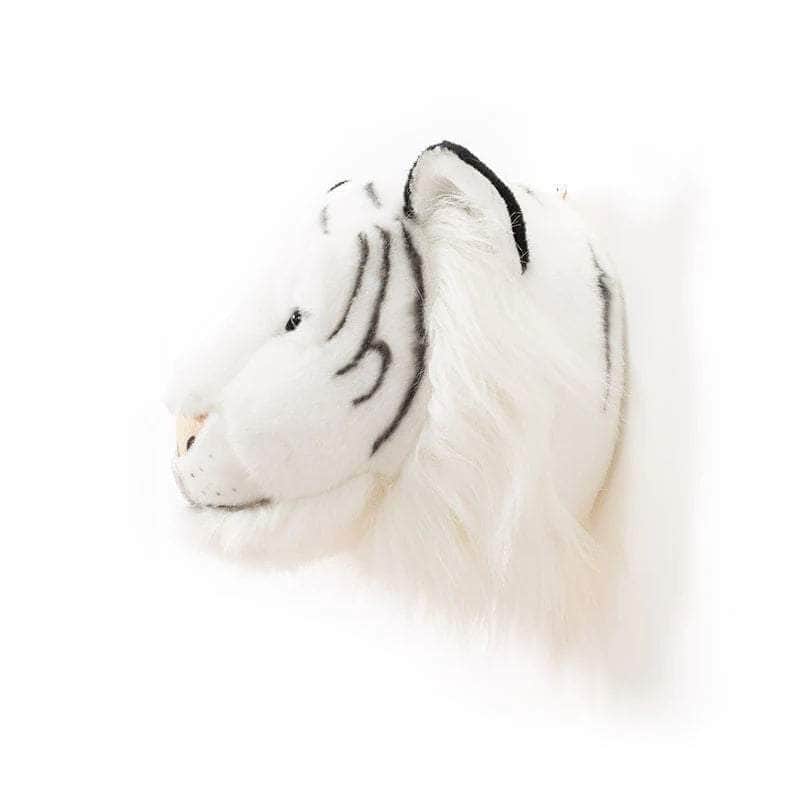 Albert The White Tiger Soft Plush Wall Decoration