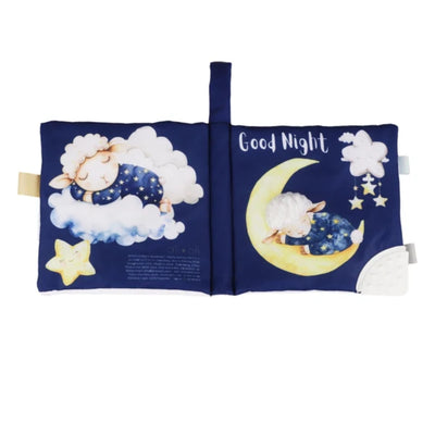 Ali+Oli Baby Cloth Crinkle Book – Good Night