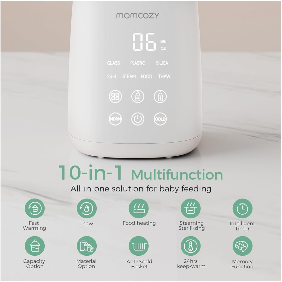 Momcozy 6 in 1 Fast Baby Bottle Warmer
