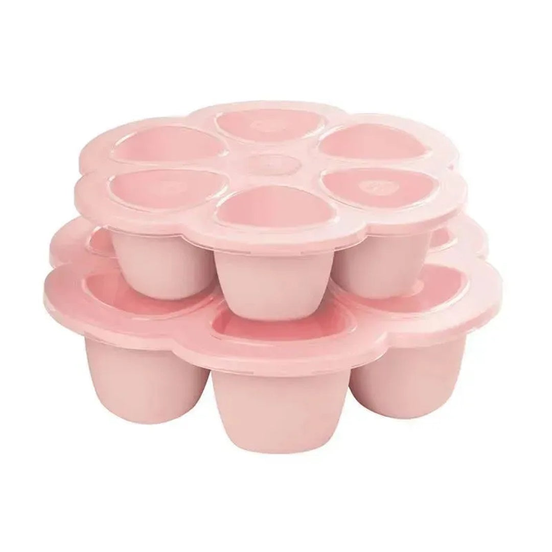 Beaba Bandeja de Silicone Multiportions 5 Oz – Rosa