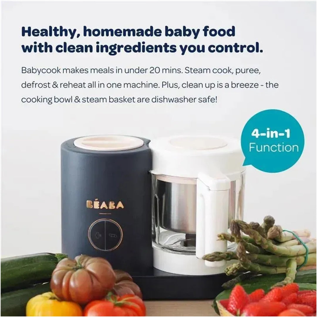 Beaba - Babycook Neo Máquina de Comida para Bebês, Eucalipto