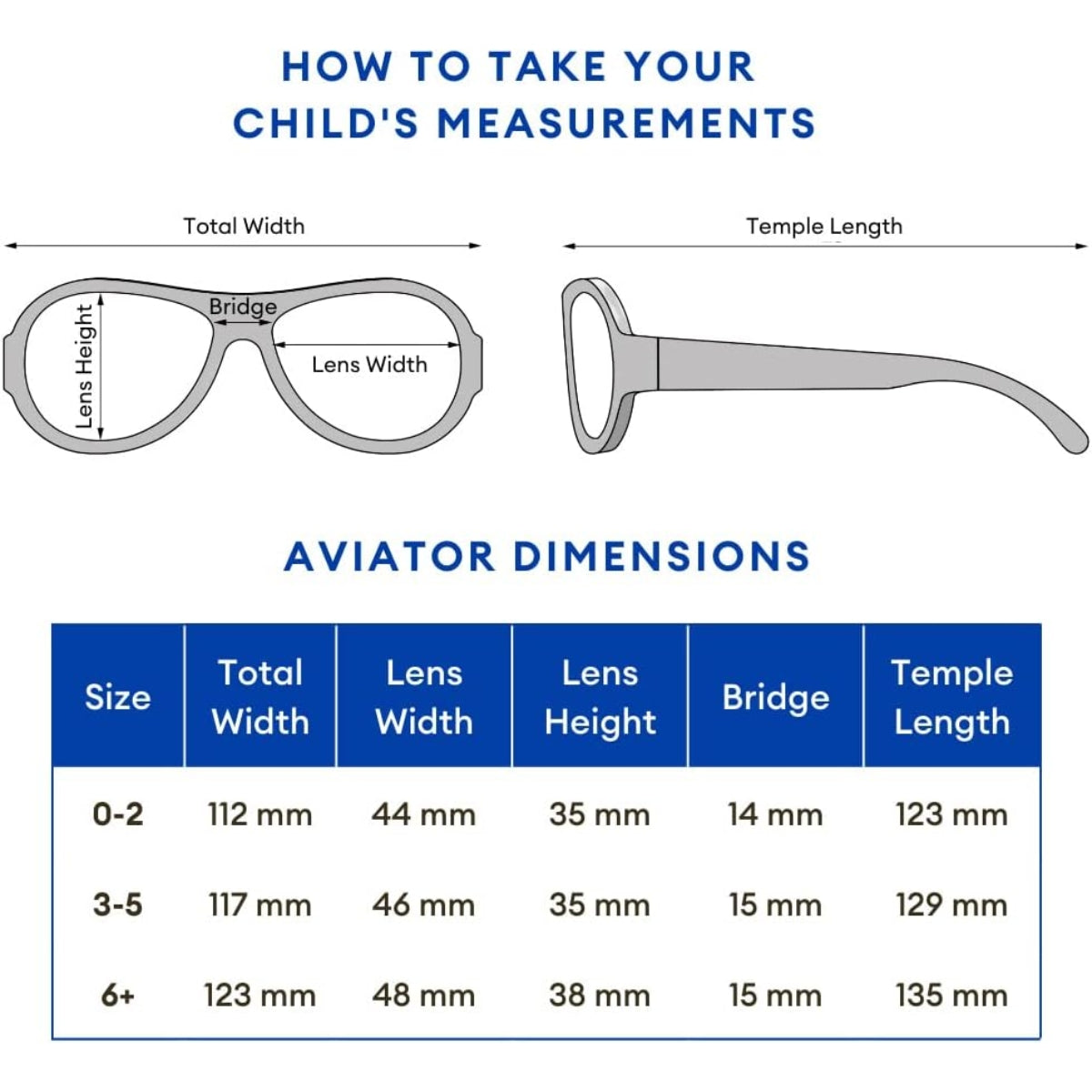 Babiators Original Aviator Sunglasses Black Classic - 3-5 years