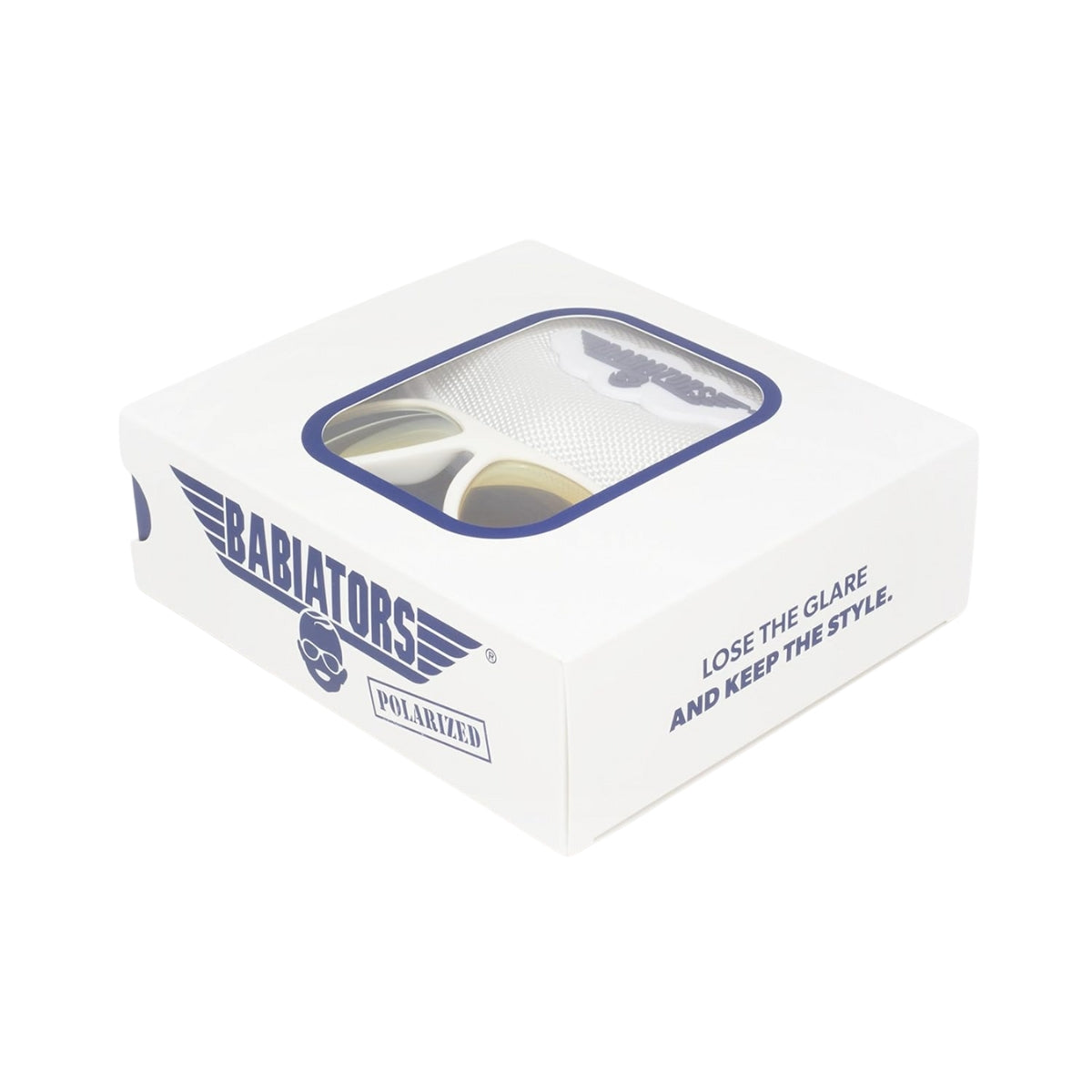 Babiators Sunglasses White With Orange Lenses 0-2 years