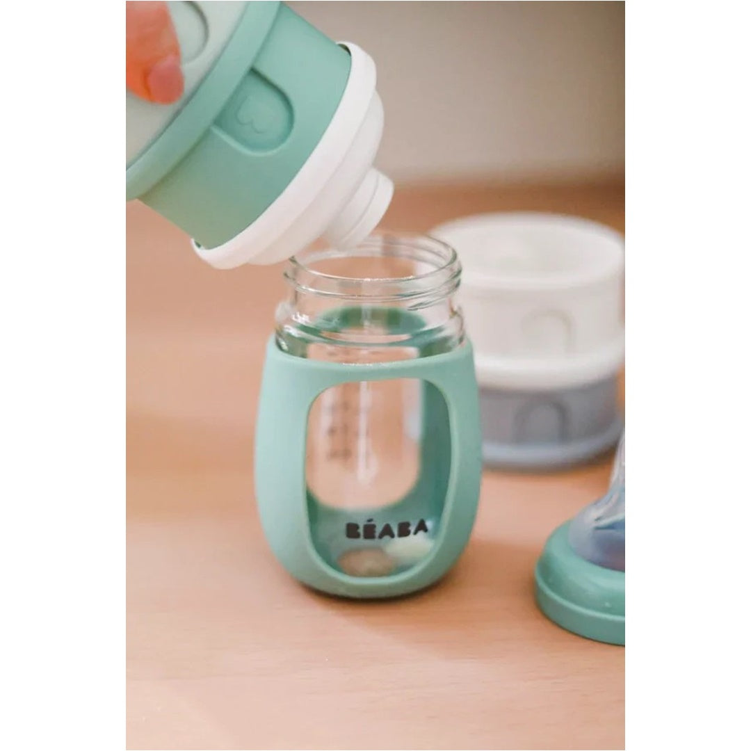 BEABA Recipiente para Fórmula e Lanches – Cor Sage