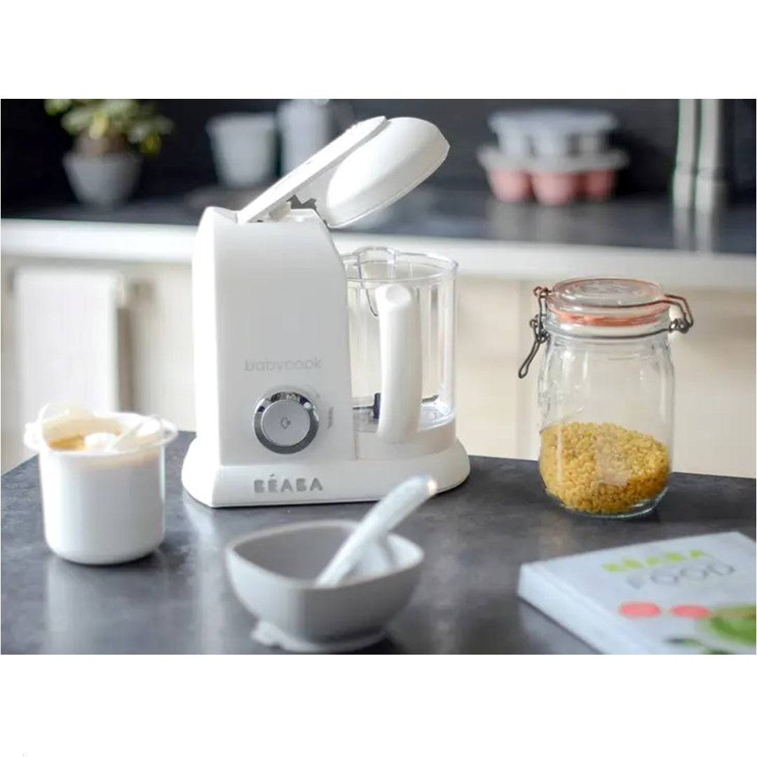 Máquina de Papinhas à Vapor Infantil Beaba Branca