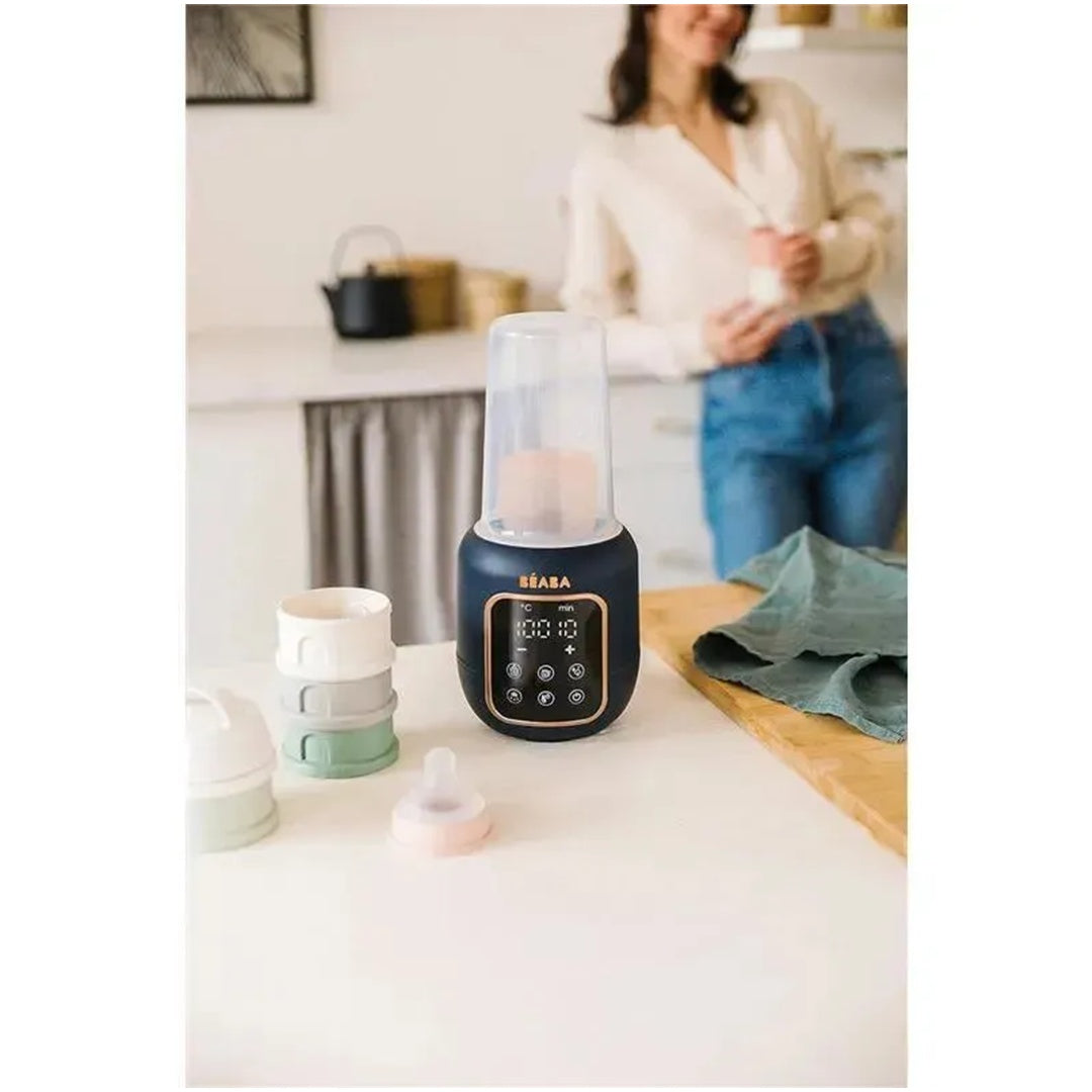 Beaba Multi Milk Baby Bottle & Jar Warmer - Midnight