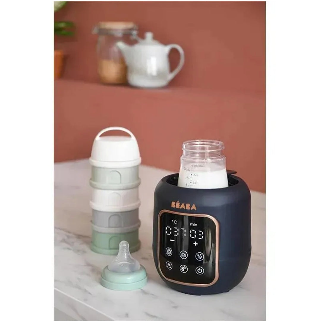 Beaba Multi Milk Baby Bottle & Jar Warmer - Midnight