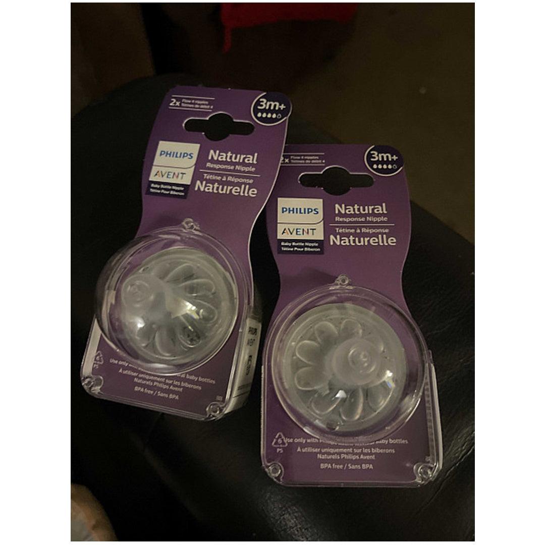 Bico De Mamadeira Avent Naturalle Fluxo Médio 3M+ - Philips Avent Babytunes