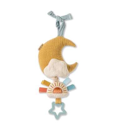 Itzy Ritzy - Bitzy Notes™ Musical Pull-Down Toy, Cloud/Sun