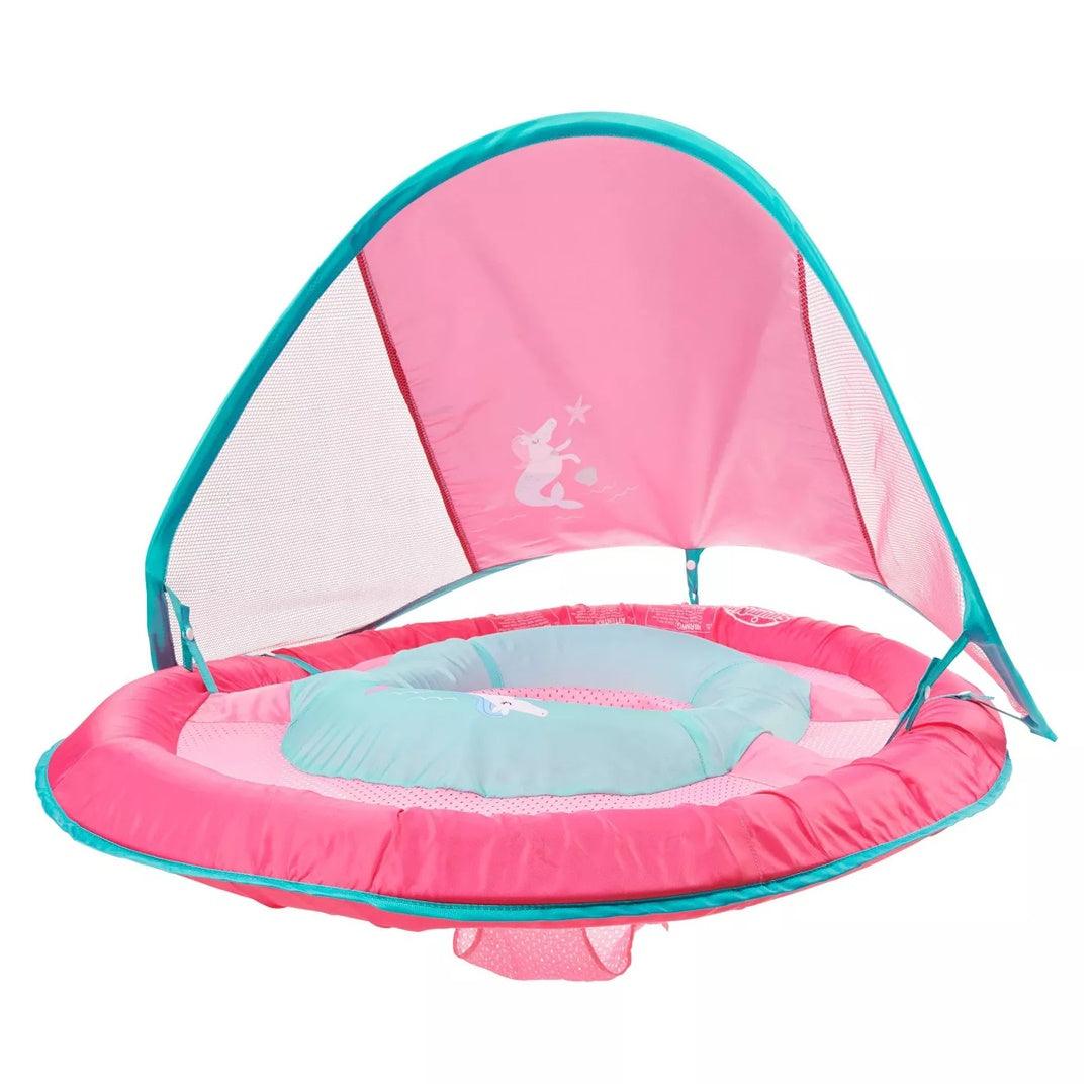 Boia Infantil Com Capota Swimways FPS50+ Rosa - Swimways Babytunes