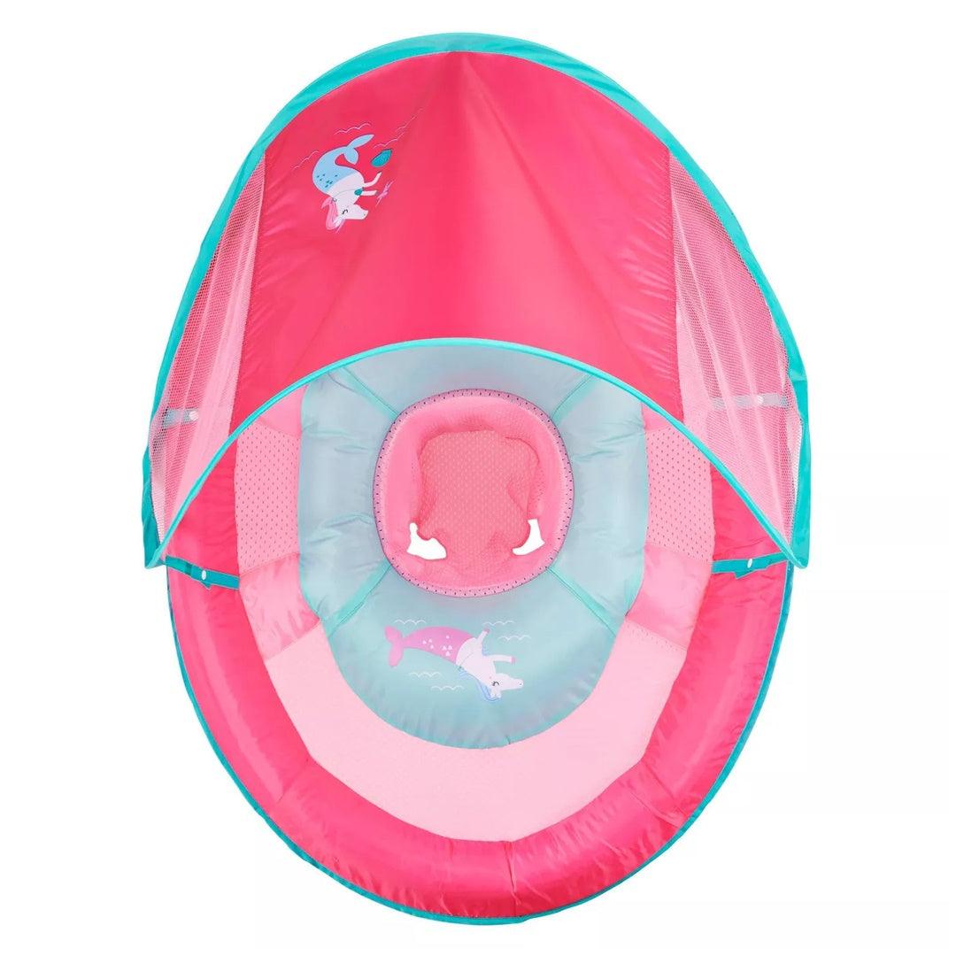 Boia Infantil Com Capota Swimways FPS50+ Rosa - Swimways Babytunes