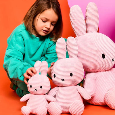 Pelúcia Bon Ton Toys ECO Corduroy Miffy Pink