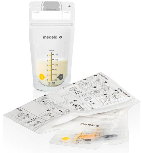Medela - Sacos para armazenamento de leite materno 100 unidades