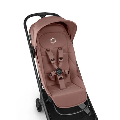 Bugaboo Butterfly 2 Plus Travel Stroller - Black/Dusty Pink