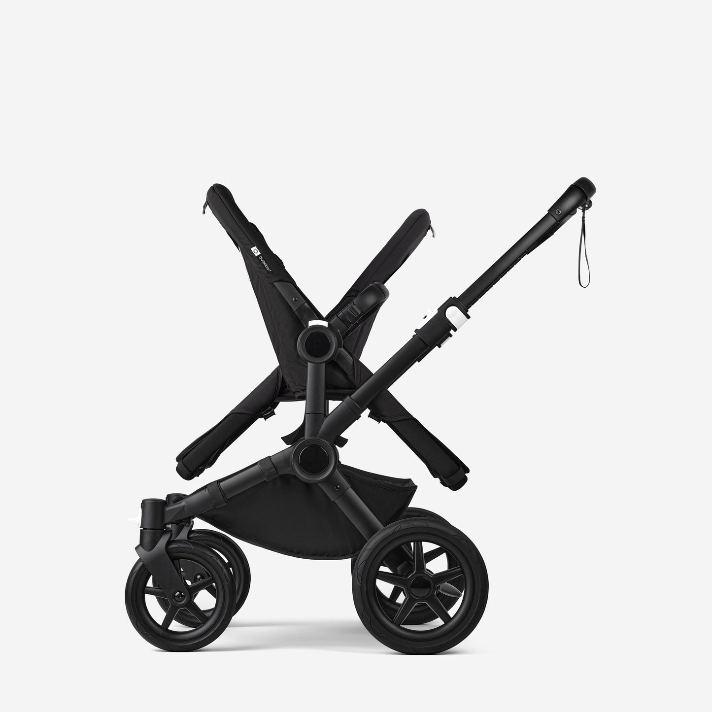 Bugaboo Donkey 5 Twin Bassinet And Stroller - All Midnight Black/Black Chassis