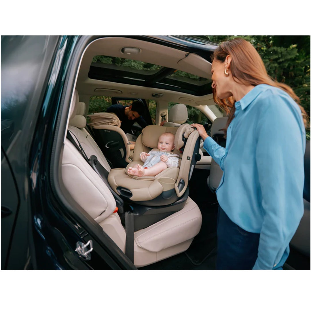 Cadeirinha de Bebê Para Carro Cybex Callisto G 360 Rotating All-in-On Almond Beige