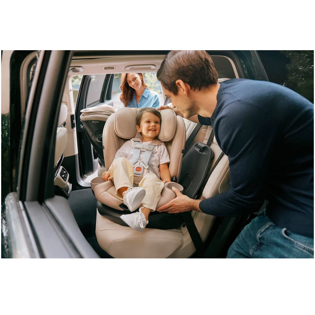 Cadeirinha de Bebê Para Carro Cybex Callisto G 360 Rotating All-in-On Almond Beige