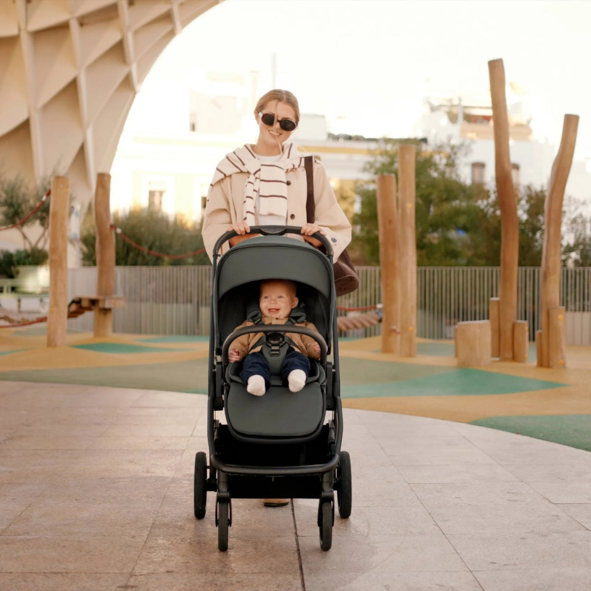 Silver Cross Breez Modular Stroller - Maple