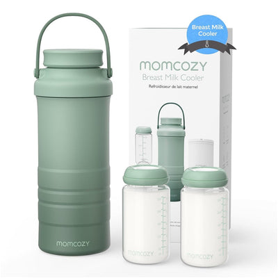 Momcozy Cooler de Leite Materno 650ML Verde