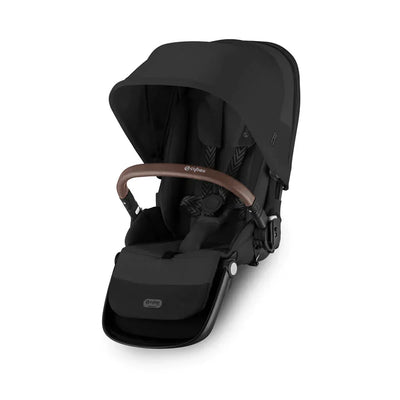 Cybex Gazelle S 2 Second Seat - Moon Black/Bumper Brown - Luna Baby Store Miami