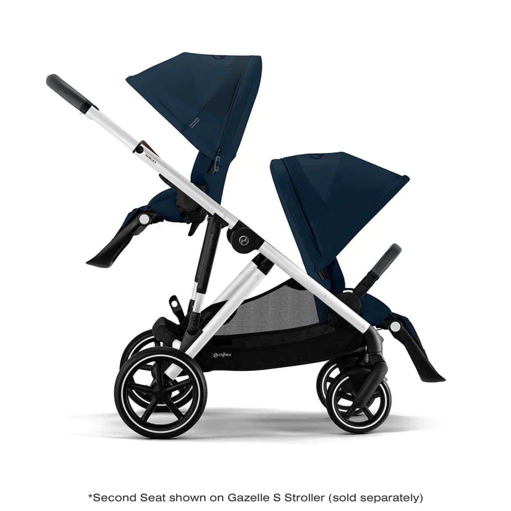 Cybex Gazelle S 2 Second Seat - Ocean Blue/Bumper Black - Luna Baby Store Miami
