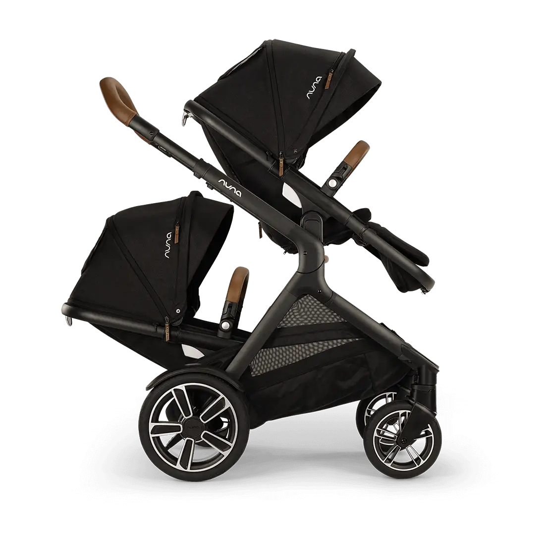 Nuna Demi Next + Rider Board - Caviar - Luna Baby Store Miami