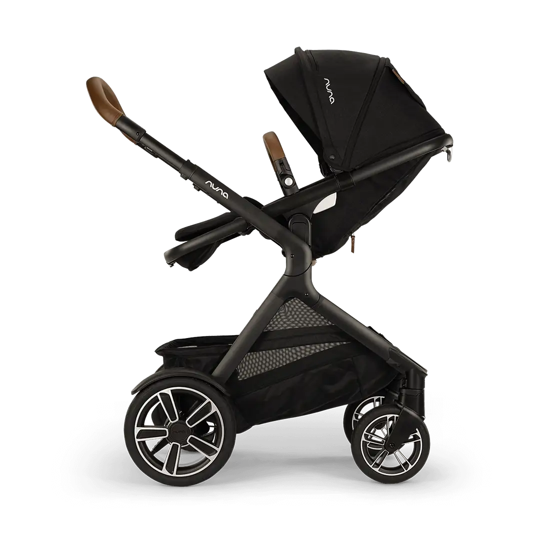 Nuna Demi Next + Rider Board - Caviar - Luna Baby Store Miami