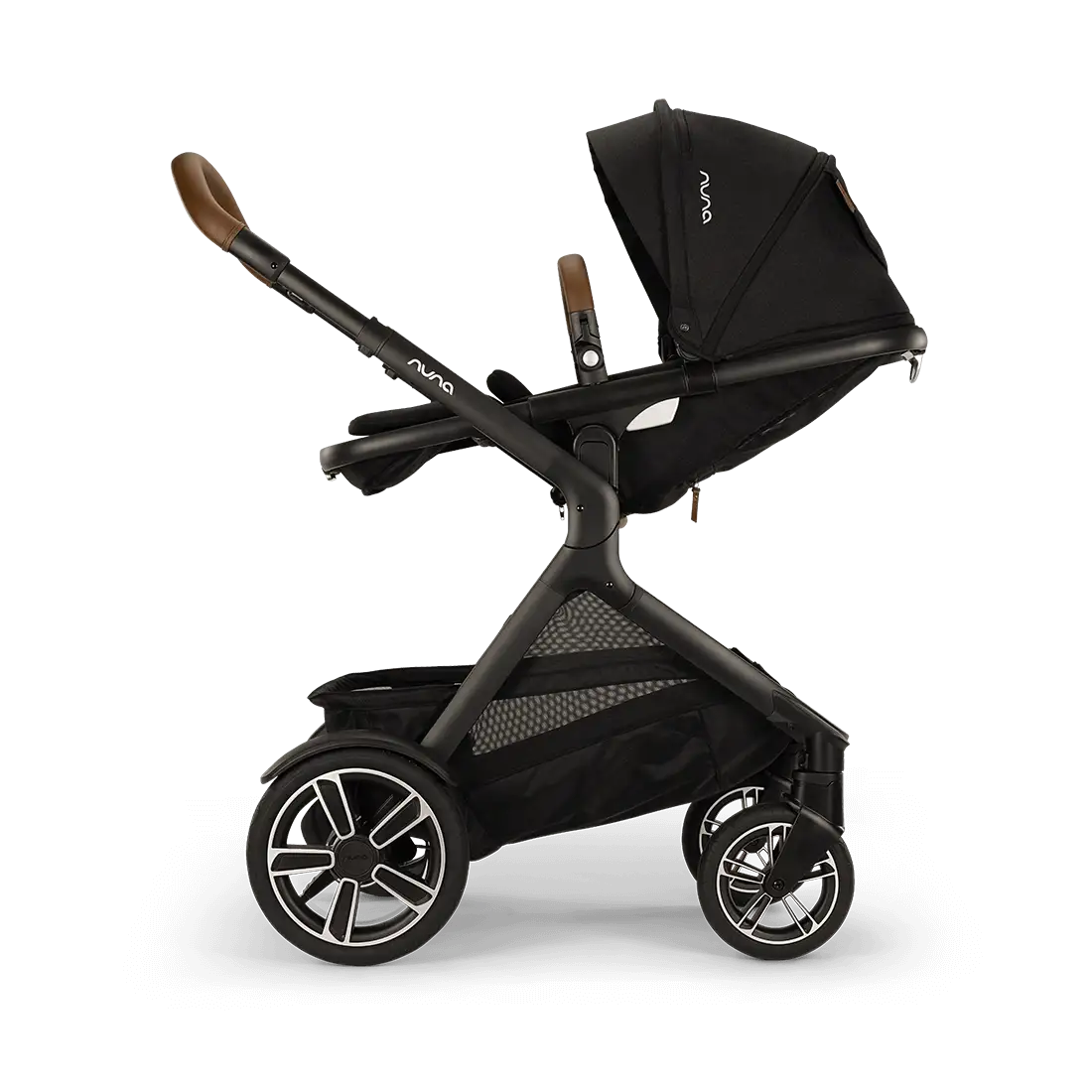 Nuna Demi Next + Rider Board - Caviar - Luna Baby Store Miami