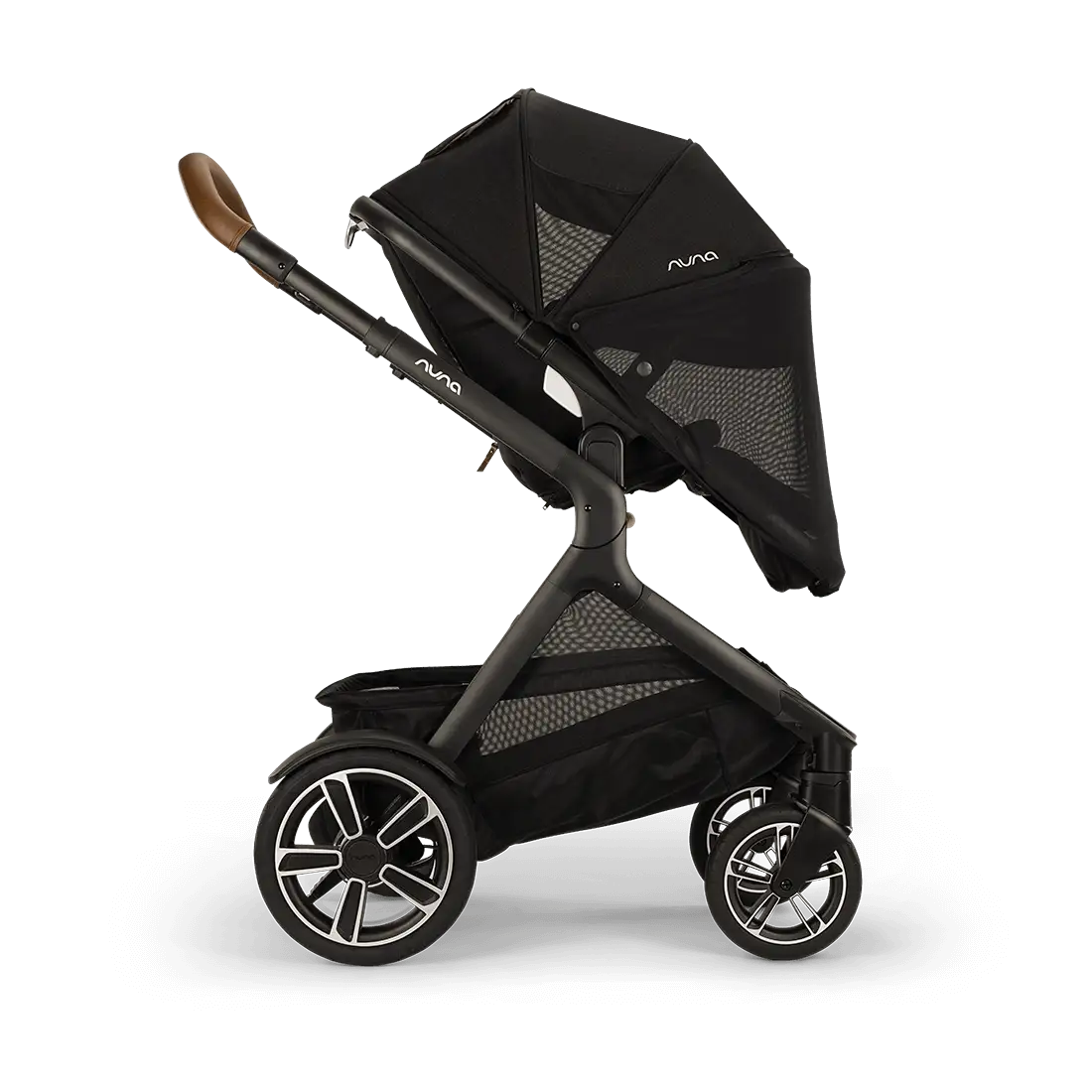 Nuna Demi Next + Rider Board - Caviar - Luna Baby Store Miami