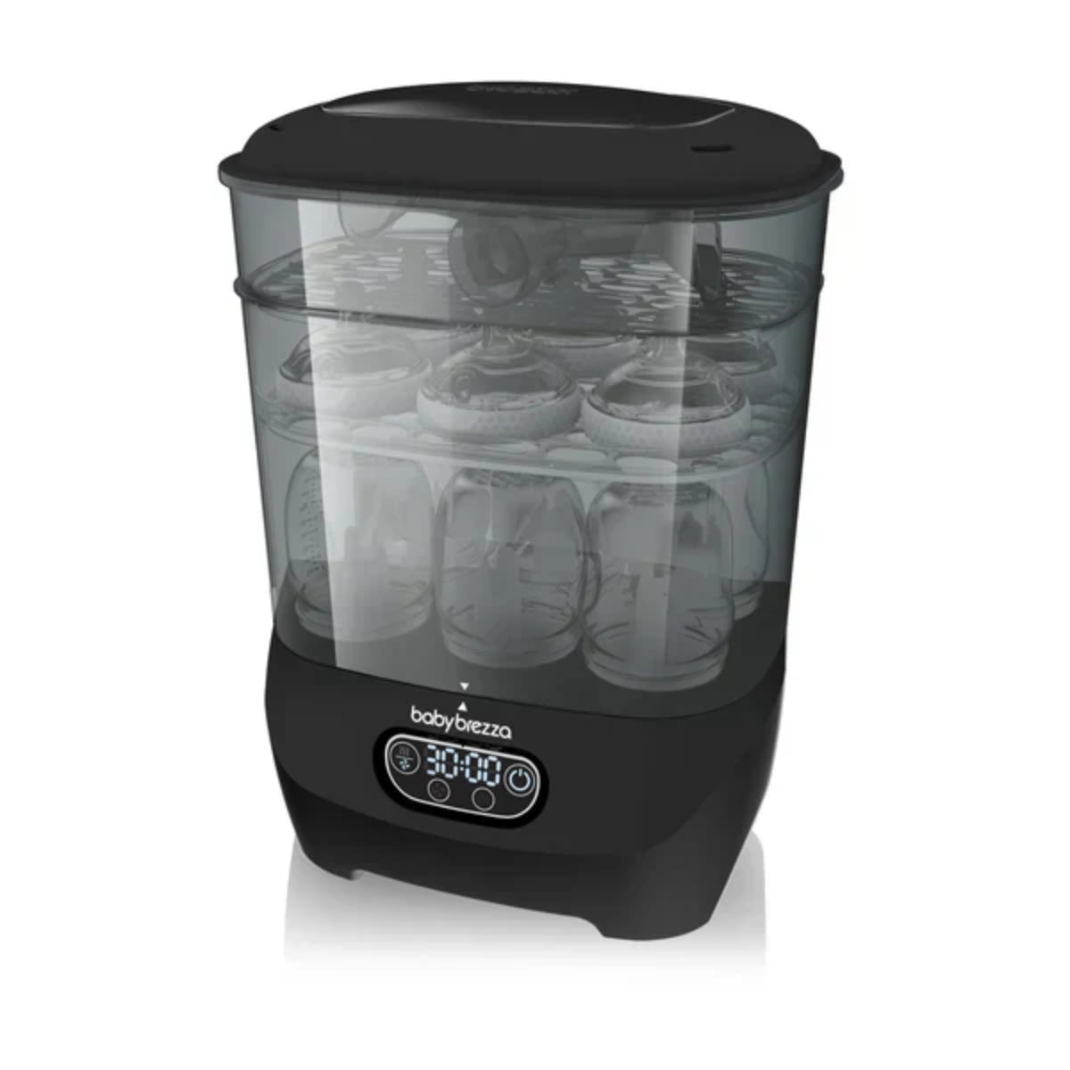 Baby Brezza One Step Baby Bottle Sterilizer and Dryer Advanced Black