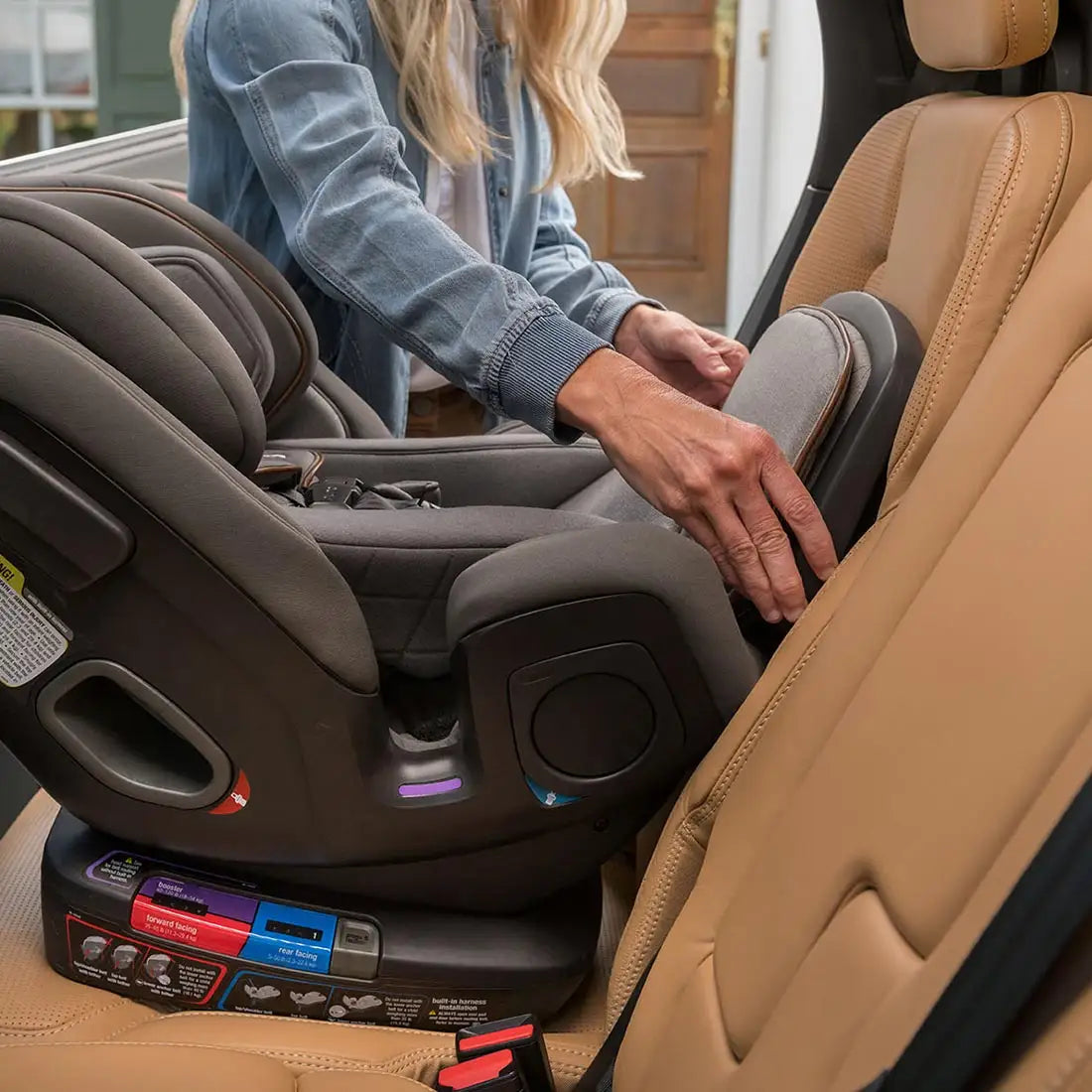 Nuna Exec Convertible Car Seat - Oak - Luna Baby Store Miami