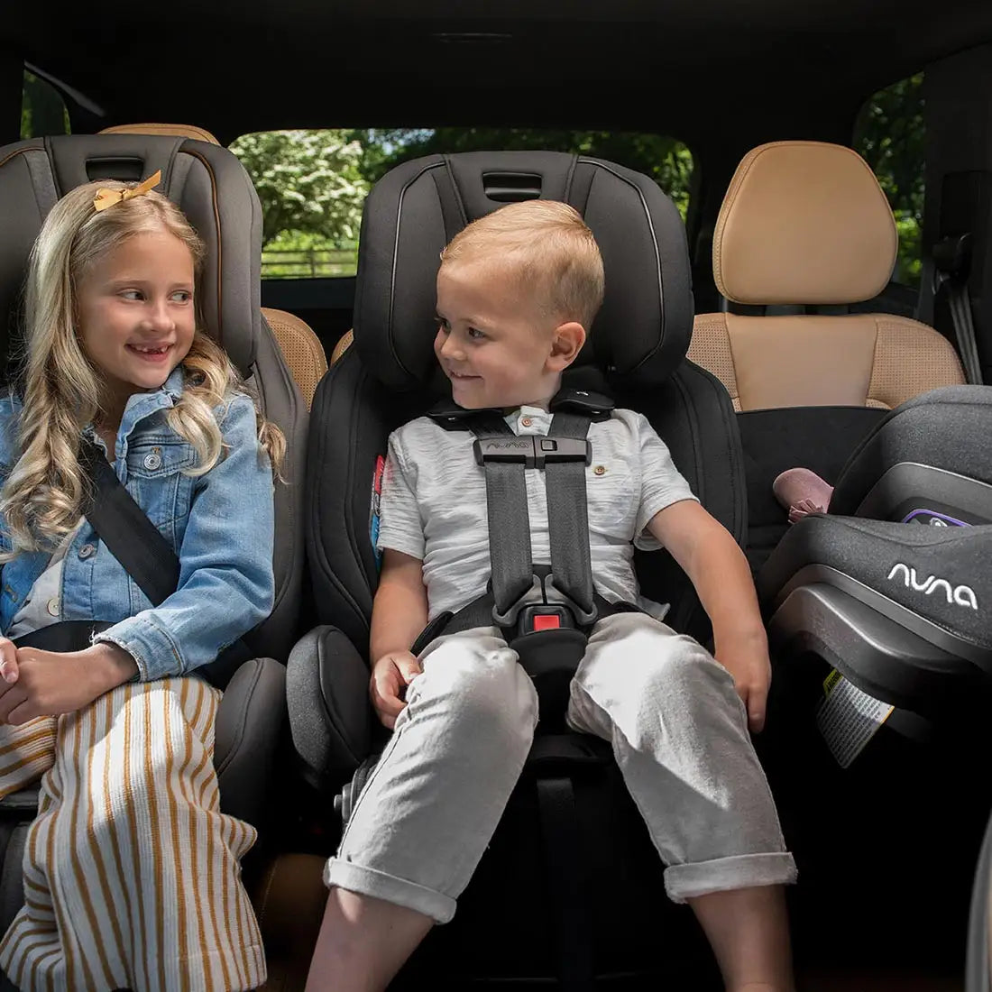 Nuna Exec Convertible Car Seat - Oak - Luna Baby Store Miami