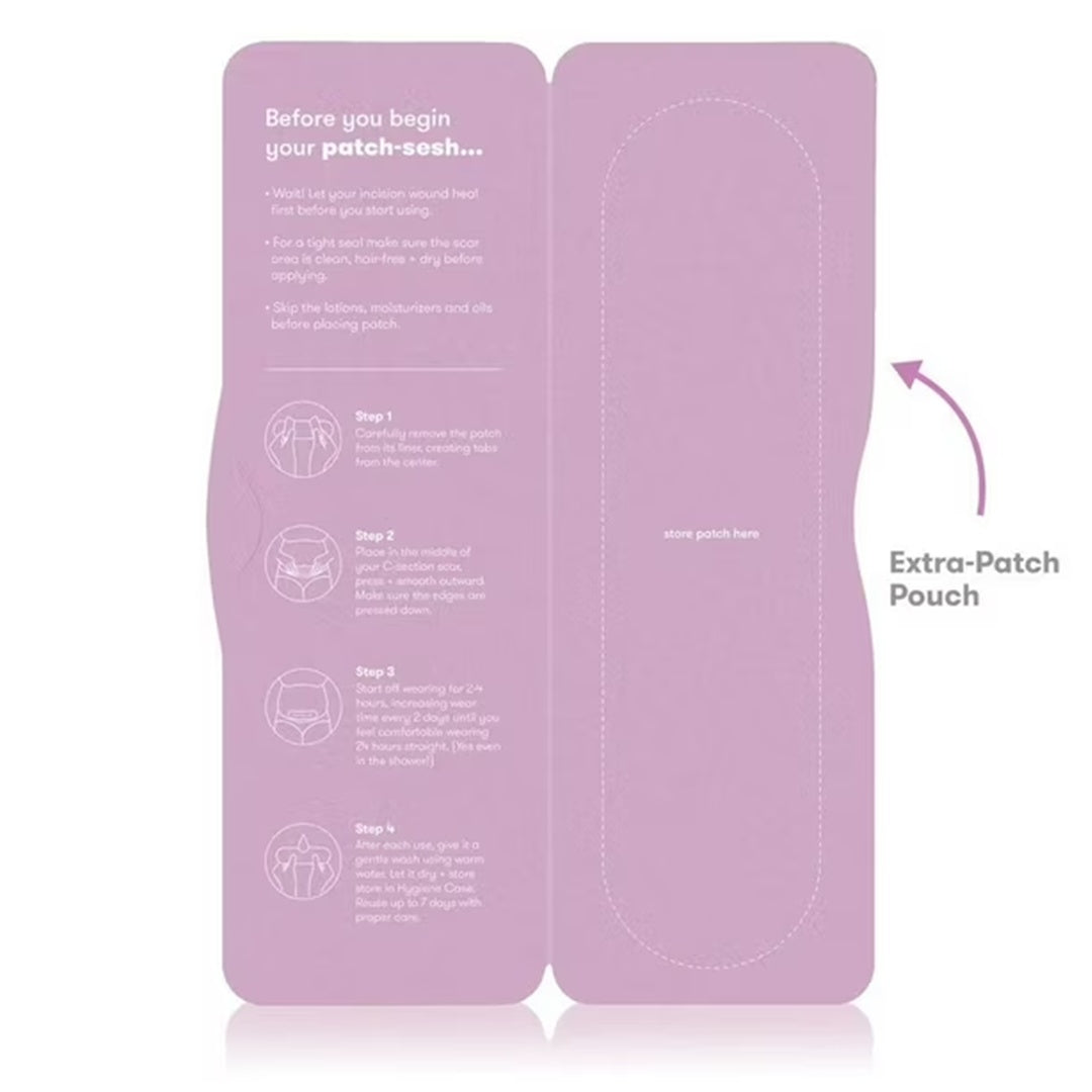 Adesivos de Silicone Reutilizáveis Para Tratamento de Cicatrizes Frida Mom - 6 Unidades