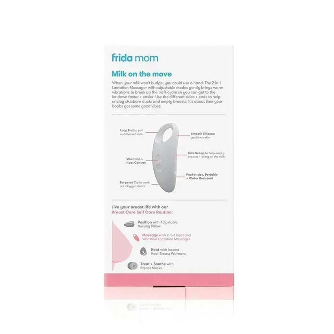 Massageador Elétrico de Seios Para Amamentação 2 em 1 Frida Mom
