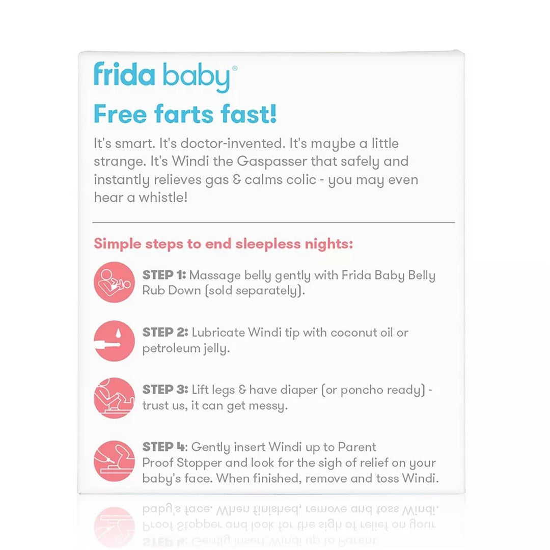 Frida Baby Windi, O Aliviador de Gases e Cólica para Bebês - 10 Peças