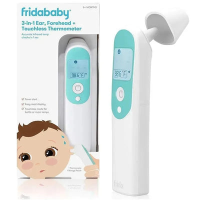 Termômetro Infantil Digital Infravermelho 3 em 1 Fridababy Branco