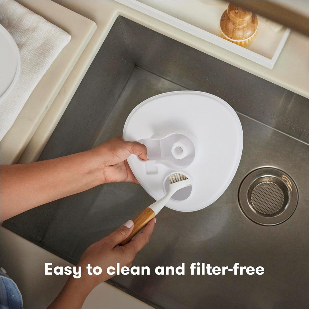 Fridababy - Umidificador 3 em 1 com difusor e luz noturna, branco