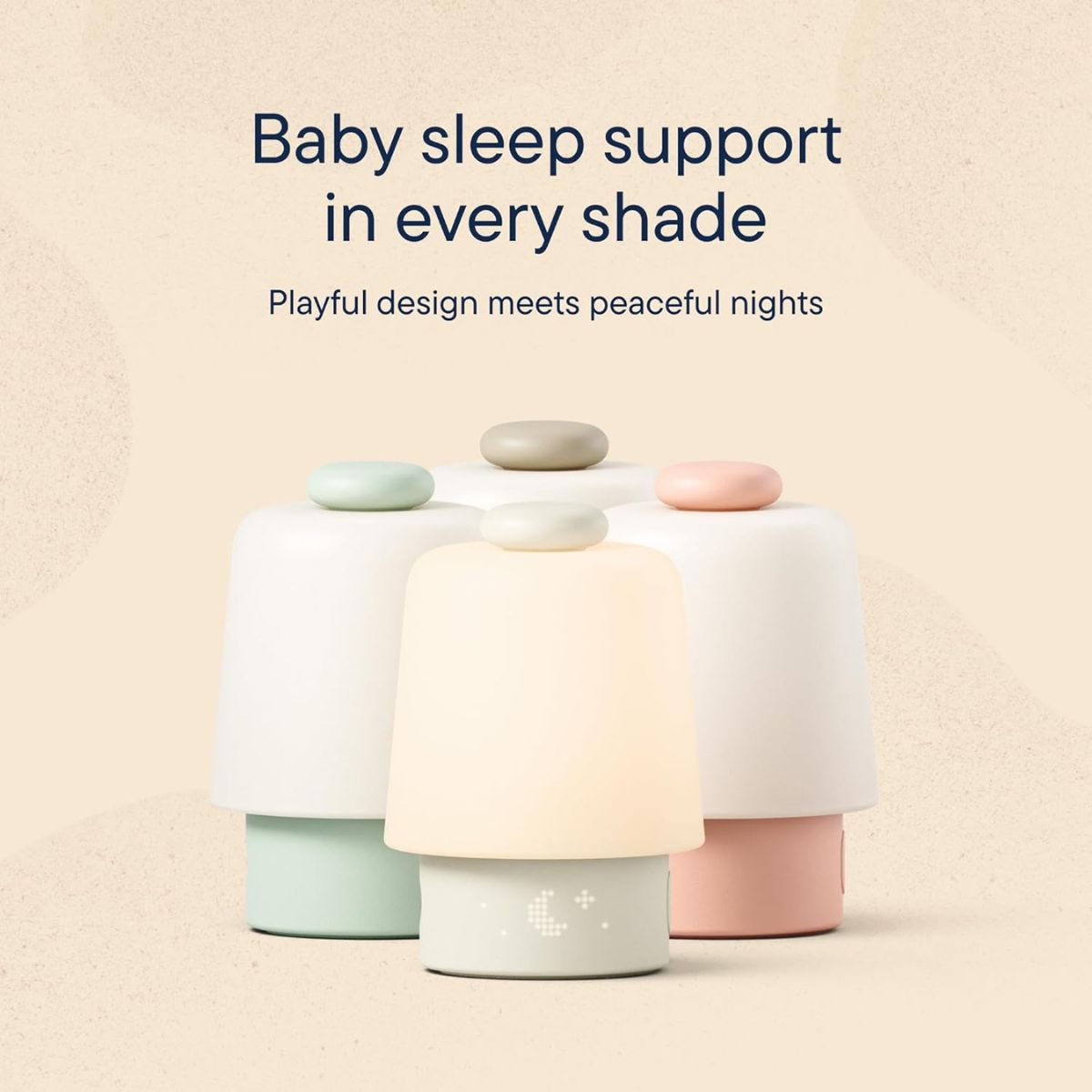 Ruído Branco Infantil Hatch Rest Baby Peach