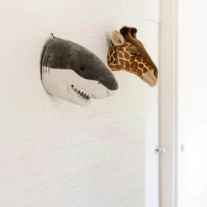 Jack The Shark Soft Plush Wall Decoration