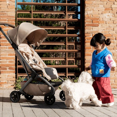 Joolz Aer2 Lightweight Compact Stroller - Calming Beige