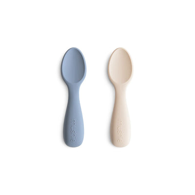 Kit de Colheres Para Bebês Mushie Tradewinds e Shifting Sand