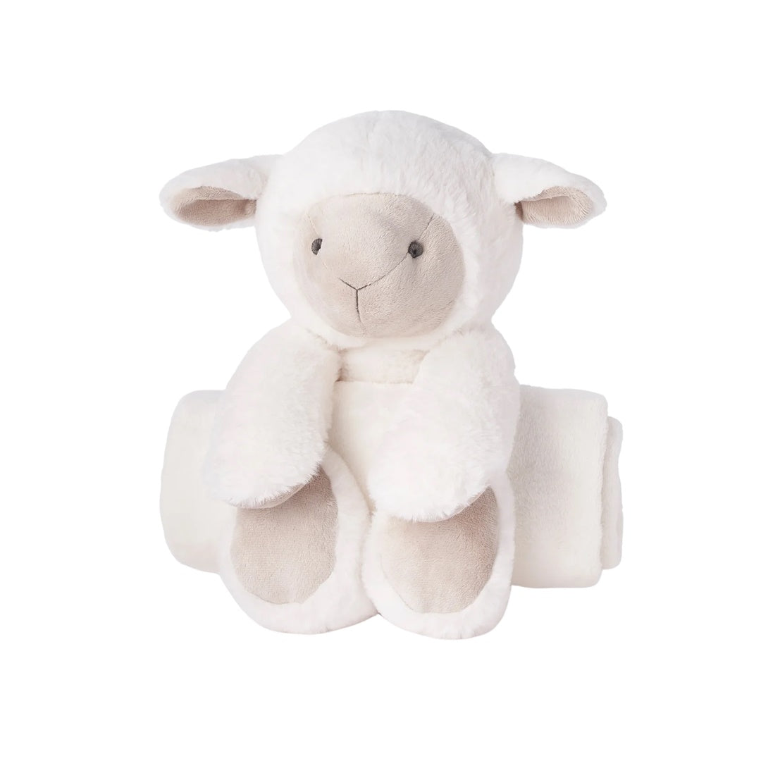 Brinquedo de Pelúcia Huggie para Dormir com Cobertor