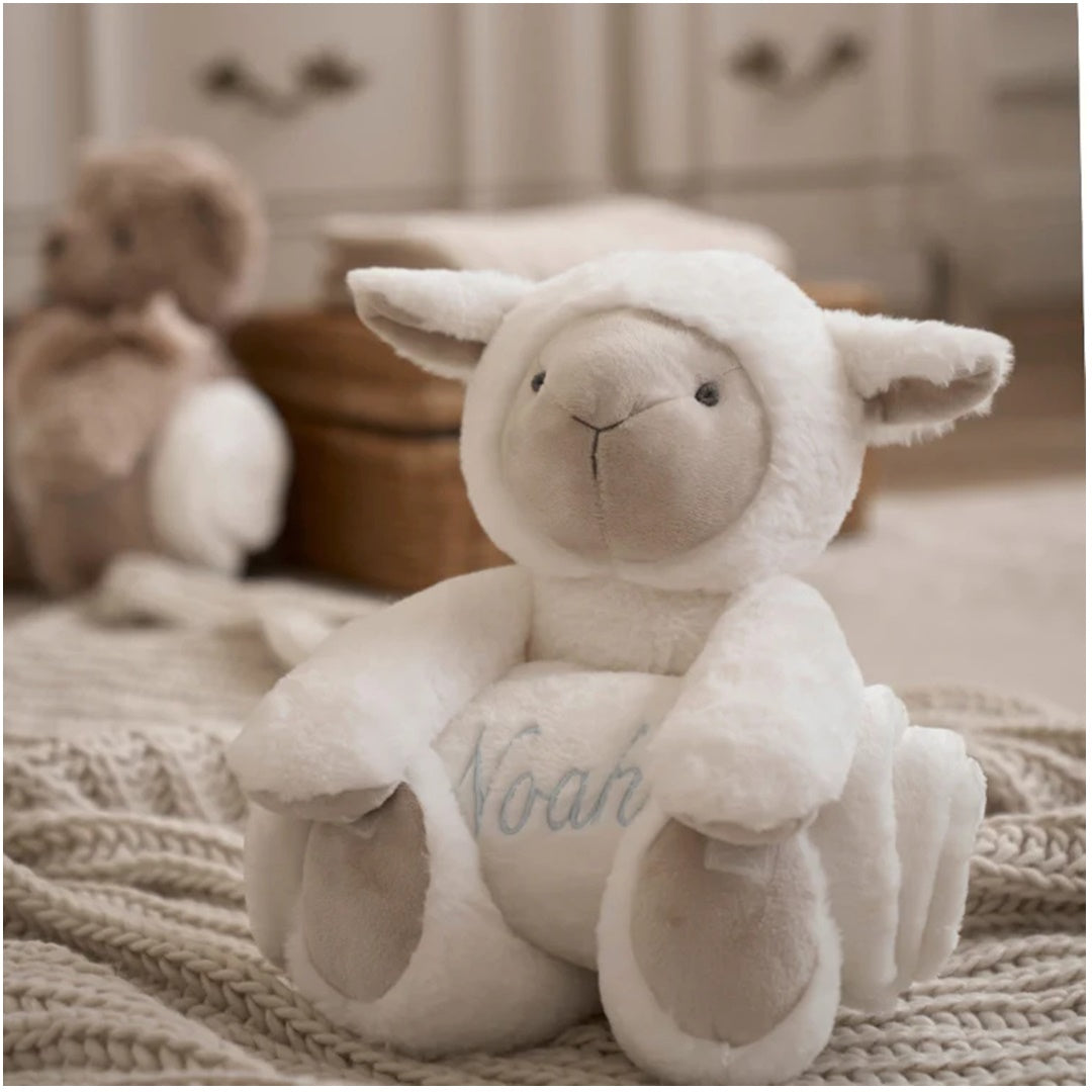 Brinquedo de Pelúcia Huggie para Dormir com Cobertor